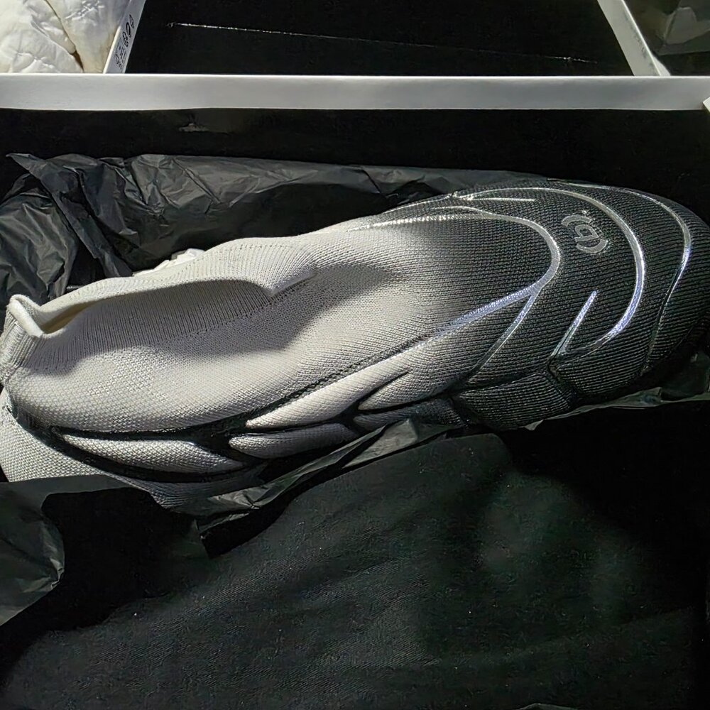 Givenchy tk-360+ low-top sneakers silver color - Picture 4 of 12
